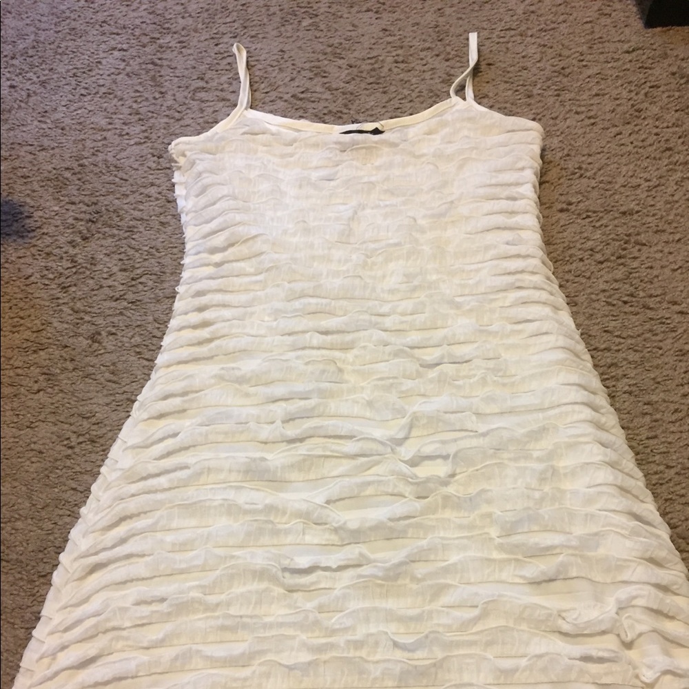 White “Backless” dress